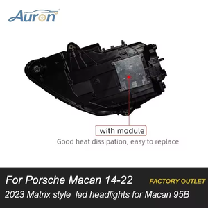 Auron โคมไฟหัวบีมสี่ดวงแปลงแบบเก่าเป็นใหม่12V 6000K 36W 6000 LM LED CSP สำหรับ Macan 2014-2022ไฟเรโทรฟิต/อัพเกรด - Product Image 2
