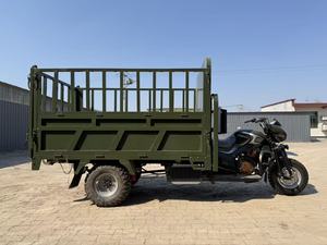 Nouveau modèle 2026 Tricycle motorisé à 3 roues 300CC robuste pour transport de marchandises, déchargement hydraulique automatique, démarrage électrique/à manivelle, 50-70 km/h - Product Image 3
