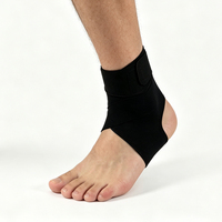 Attelle de cheville unisexe réglable avec double sangle en X, design fin à talon ouvert, soutien de compression pour la protection sportive