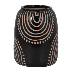 Vaso Decorativo in Ceramica Moderno per Soggiorno e Camera da Letto, Pezzo d'Arredo Contemporaneo - Product Image 1