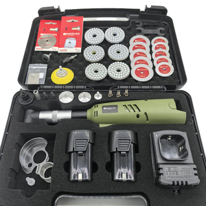 Kit d'outils sans fil 49 pièces pour découpe, meulage, polissage, perçage et gravure à 90 degrés H-MG-9303 16.8V - Product Image 2