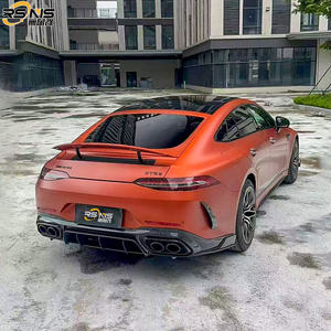 Lèvre avant en fibre de carbone sèche, pare-chocs arrière, jupes latérales d'aile de diffuseur et accessoires de voitures pour Mercedes AMG GT50 GT53 <span class=keywords><strong>GT63S</strong></span> - Product Image 5