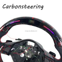 Maßgefertigtes Carbon-Lenkrad für Volkswagen Golf 6 GTI GTD GTR MK6 6R Polo Passat B7 B8 2015-2019 im Rennstil