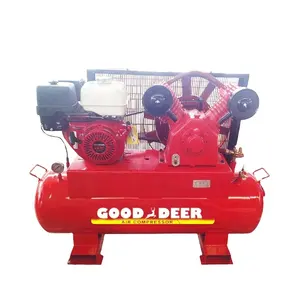 6.5 Hp Gasoline Engine Portable Piston Air Compressor Condor Switch 115 psi Air Compressor