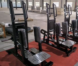 महिला प्रशिक्षकों की श्रृंखला प्लेट भरी हुई जिम उपकरण महिला अंगरक्षक के लिए खड़ी - Product Image 2