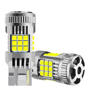 หลอดไฟ LED T20 สีเหลืองอำพัน/เหลือง รุ่น Super Bright 1156 BA15S 36SMD 3030 12V 18W ใช้ได้กับรถยนต์ทั่วไป ไม่มีอาการกระพริบเร็วเกินไป - Product Image 1