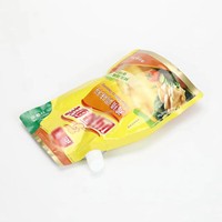 Sachets thermoscellables imprimés sur mesure, impression héliogravure, résistants à l'humidité pour l'emballage alimentaire (chips de pommes de terre, épices sèches) - Forme irrégulière