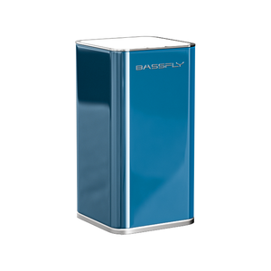 Cubo de Basura Cuadrado de Acero Inoxidable de 15L, <span class=keywords><strong>Azul</strong></span>, para Cocina, Baño, <span class=keywords><strong>Reciclaje</strong></span> y Almacenamiento - Product Image 1