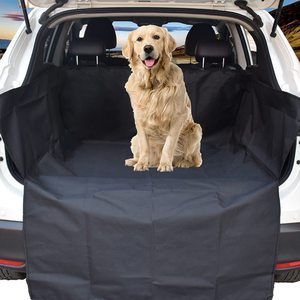 Tapis de protection pour animaux de compagnie, en tissu Oxford noir, imperméable, rectangulaire, pour coffre de voiture, pour chiens - Product Image 1