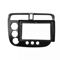 Kit de instalación estéreo para coche Honda Civic, Panel Fascia, cubierta adaptadora de marco de Radio, 2005