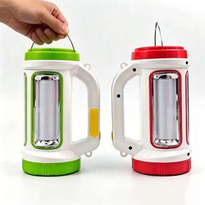Linterna LED Solar para Camping con Función de Banco de Energía, Luz de Emergencia Brillante de 3 Lados Recargable por USB, Portátil y Colgante - Product Image 1