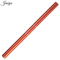 Pinceau à double extrémité pour nail art Jinieya, nouveau style, orange-rouge, pinceau à double tête, pinceau à rayures