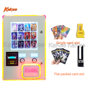 Newest Design Billnote Sports Card <strong>Vending</strong> <strong>Machine</strong> Ppokemon Card Dispenser Wholesale One Pieced Card <strong>Vending</strong> <strong>Machine</strong> - Product Image 3