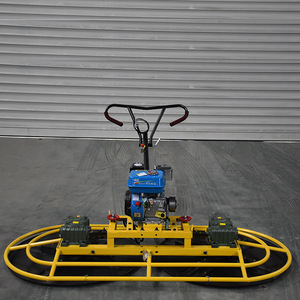 Outils de construction Route en béton Machine lisse Marche derrière la truelle électrique à double casserole - Product Image 1