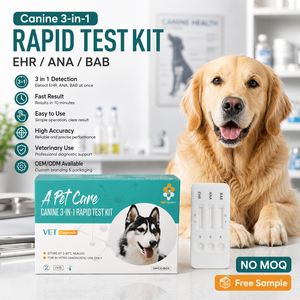 Kit de Prueba Rápida Combinada para CPV, CDV y EHR Caninos, Prueba para Enfermedades Caninas: Parvovirus, Moquillo y Ehrlichia - Product Image 4