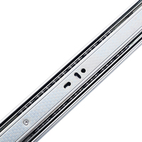 Rail de tiroir à réglage 3 voies rails d'armoire glissière d'extension de table