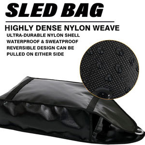 Novo Arnês de Arrasto Ajustável para Treino de Força, Resistência e Velocidade com Pneus e Saco de Areia para Arrasto de Trenó e Corrida, Preto KSB-018D - Product Image 4