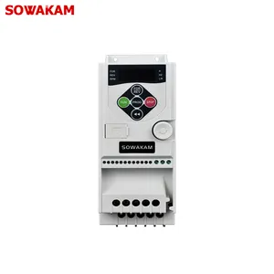 Sowakam 3HP ไดรฟ์ AC มอเตอร์ไดรฟ์3PH 2.2kW ตัวแปลงความถี่แรงดันไฟฟ้า380-480V