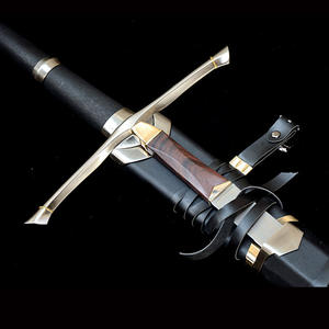 Merchandise del film, il signore degli anelli, 1:1 ha portato la spada da guardiano della spada di metallo lungo occidentale senza affilatura - Product Image 5