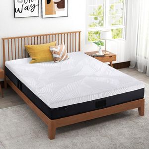 Matelas hybride orthopédique en mousse, taille <span class=keywords><strong>King</strong></span> et Queen, enroulé dans une boîte, mousse à mémoire de forme en gel, ressorts ensachés, utilisation hospitalière, bonne qualité, pas cher - Product Image 6