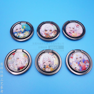 Sailor Moon Anime Round <b>Phone</b> Holder Zinc Alloy <b>Ring</b> Buckle 360 Degree Rotating Finger Stand Clamp Mount - Product Image 2