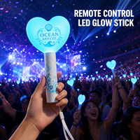 Bâton lumineux LED personnalisé OEM Longstargift avec éclairage RGB synchronisé à distance pour la cérémonie d'ouverture et l'engagement du public dans les stades