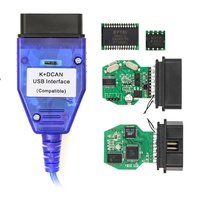 Herramienta de Diagnóstico para Automóviles, Chip FTDI FT232RL, Interfaz de Diagnóstico K CAN DCAN, Cable OBD2