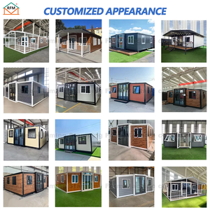 Casa Contenedor Plegable y Expandible <span class=keywords><strong>de</strong></span> Doble Ala <span class=keywords><strong>de</strong></span> 20 Pies, Fácil <span class=keywords><strong>de</strong></span> Transportar, Edificio Móvil - Product Image 4