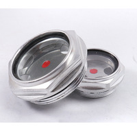 Jauge de niveau d'huile en acier inoxydable/alliage d'aluminium/laiton, ronde ou hexagonale, durable