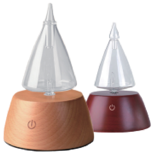 Home Gift Cold Air Waterless Bamboo Wood Glass Scenting Room Nebulizing Essential Oil Aroma <strong>Diffuser</strong> - Product Image 3