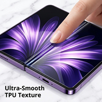 Film Hydrogel TPU Liquide Souple Auto-réparateur Transparent Premium Marque Blanche pour Protection d'Écran de Téléphone Pliable iPhone Duo