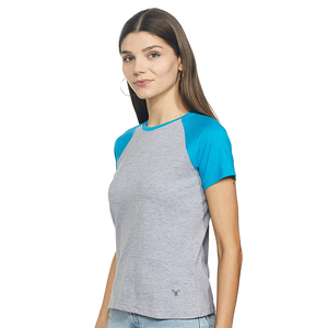 Direct Bangladesh Factory Women's Plus Size Cotton Printed <b>T</b>-<b>Shirt</b> O-Neck Casual Style <b>Long</b> Sleeves Solid Color Logo <b>Long</b> Summer - Product Image 3