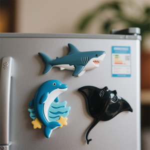 Aimants <span class=keywords><strong>de</strong></span> réfrigérateur en résine d'animaux du monde marin <span class=keywords><strong>de</strong></span> l'océan côtier en gros - Product Image 5
