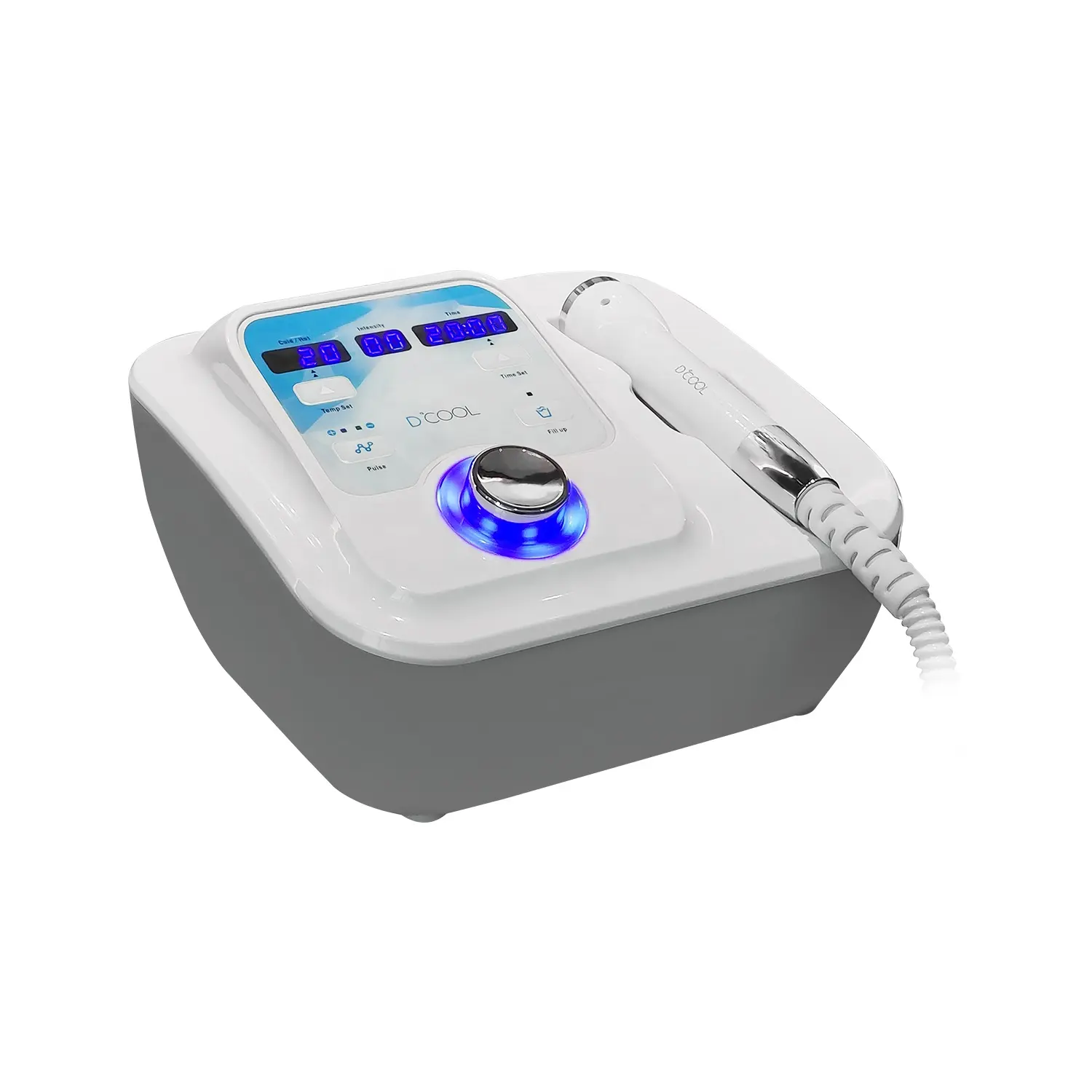 D101A WEIYI Dcool Heating Cooling Cryo Therapy Beauty Machine Face Lifting Skin Rejuvenation EMS Electropration Device