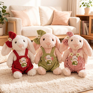 Vestito e Pigiama per Coniglietto, Decorazione e Regalo per Ragazze, Accessori Carini Fatti a Mano per Giocattoli di Peluche da 32/35cm - Product Image 4