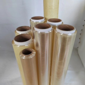 <span class=keywords><strong>Film</strong></span> étirable en PVC souple transparent pour l'emballage alimentaire, rouleau jumbo - Product Image 4