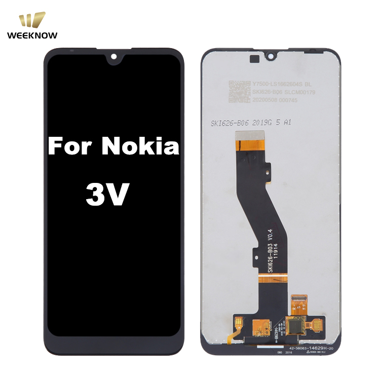 Factory Wholesale <strong>LCD</strong> Touch Screen Digitizer Assembly for <strong>Nokia</strong> 3 V TA-1153 Mobile Phone Display <strong>Replacement</strong> Parts