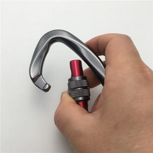 Gancho de escalada en roca, mosquetón de aluminio de aviación, <span class=keywords><strong>25</strong></span> <span class=keywords><strong>KN</strong></span> 7075 - Product Image 6