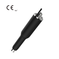 Aktuator Tab pemangkas senyap, 12mm/s kecepatan 57-108mm jarak 12/24V Brushed Motor Dc aluminium untuk kipas perahu sepeda listrik 3000