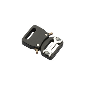 Hebilla de Liberación Lateral de Aleación Metálica Jiuyuan de 20 mm, Negra, Duradera, Accesorio para Bolsos - Product Image 1