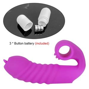 Vibradores de manga de dedo con correa para mujeres, estimulador de clítoris, Vaginal lame, tapón Anal, masturbador femenino, Juguetes sexuales, parejas, erótico - Product Image 4