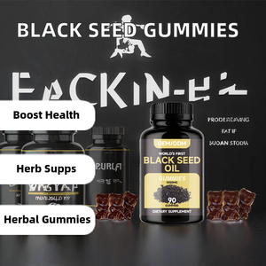 OEM integratore a base di erbe per adulti supporto immunitario Gummies olio di semi neri articolazioni digestione capelli pelle benefici integratore alimentare - Product Image 4