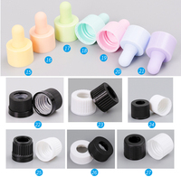 Flacon compte-gouttes en verre blanc de 20-155 ml en gros avec bouchon doré, flacon vide pour huiles essentielles, contenant de sérum cosmétique avec logo personnalisé