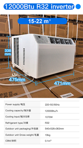 Aires Acondicionados Portátiles Mini de Ventana de 12000 Btu R32, Solo Frío, 1HP, 110V-60Hz, 5000Btu, OEM/ODM Económicos - Product Image 6