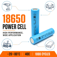Sel Baterai Lipo Silinder Isi Ulang Kelas A 18650 JP30 3000mAh 3.7V High Discharge 40C 120A untuk Paket Baterai Drone