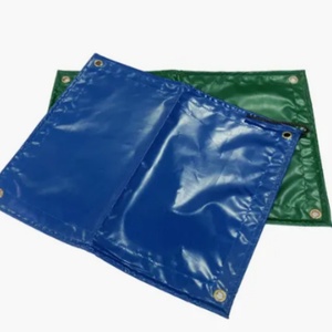 Tear-Resistant, PVC TARPAULIN <b>Waterproof</b>, Flame Retardant Tarps Heavy Duty durable <b>waterproof</b> wind resistant fabric <b>material</b> - Product Image 5
