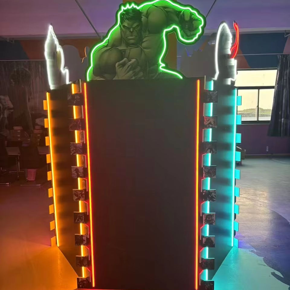 Factory Direct LED Neon Sign Lights Love Shape Acrylic Lamp Body for Table Living Room Bedside Window Reading