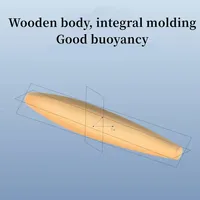 Leurre de pêche de surface en bois OEM de haute qualité, 140 mm, 25 g, pour la pêche au gros gibier en eau salée (GT)