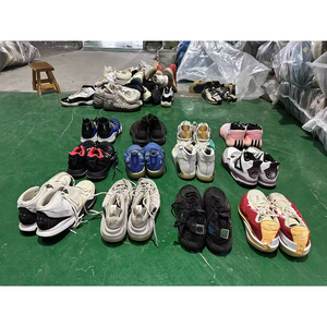 Chaussures de basketball pour hommes, haute tige, respirantes, baskets de marque d'occasion, style original de marque internationale, vente en gros - Product Image 4