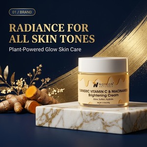 Crème Visage Éclaircissante Hydratante au Curcuma, Vitamine C et Niacinamide 60g Marque Blanche OEM ODM - Product Image 1